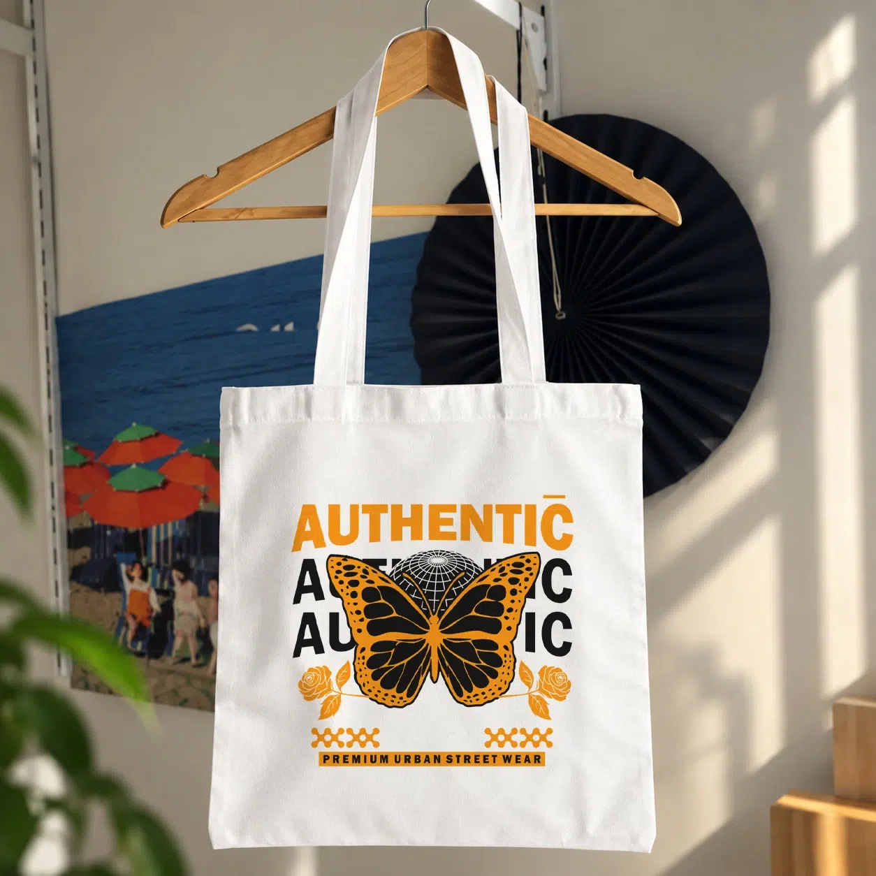 توت بگ طرح پروانه Authentic استریت‌ویر
