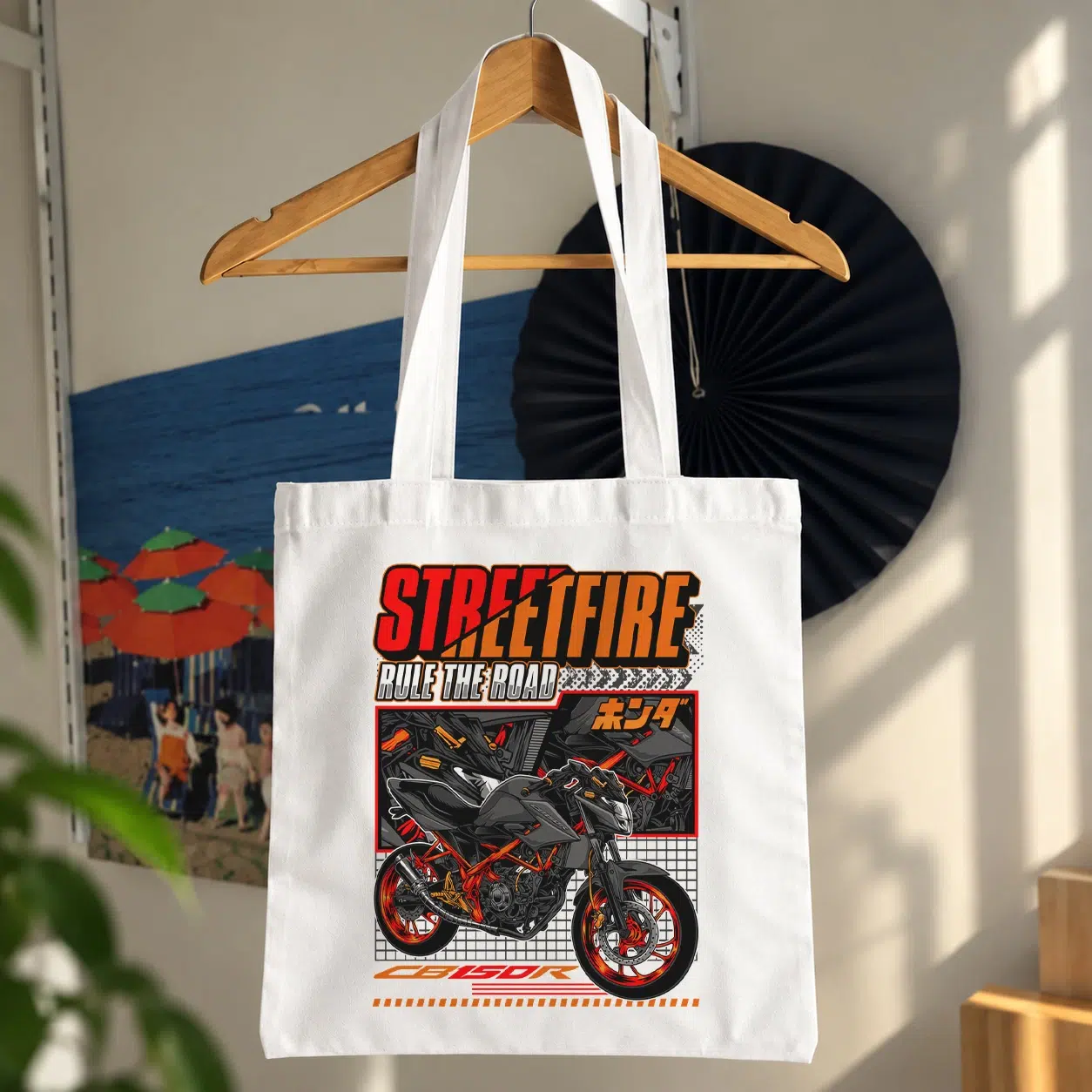 توت بگ موتورسواری طرح Streetfire