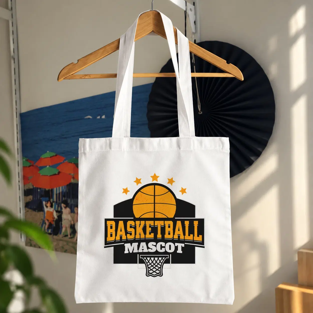 توت بگ بسکتبال طرح Basketball Mascot
