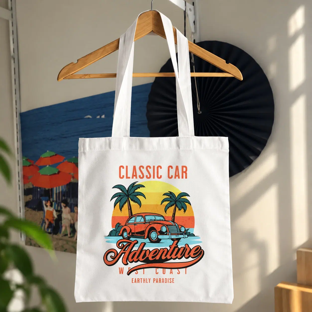 توت بگ طرح خودروی کلاسیک ساحلی Classic Car Adventure