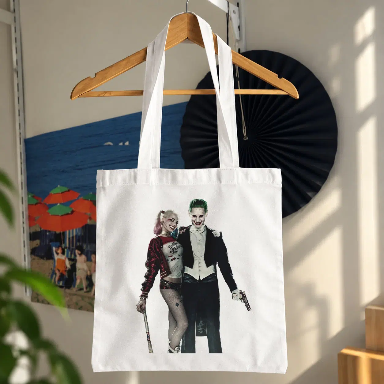 توت بگ دی‌سی طرح هارلی کویین و جوکر (Harley Quinn & Joker) کد 14640