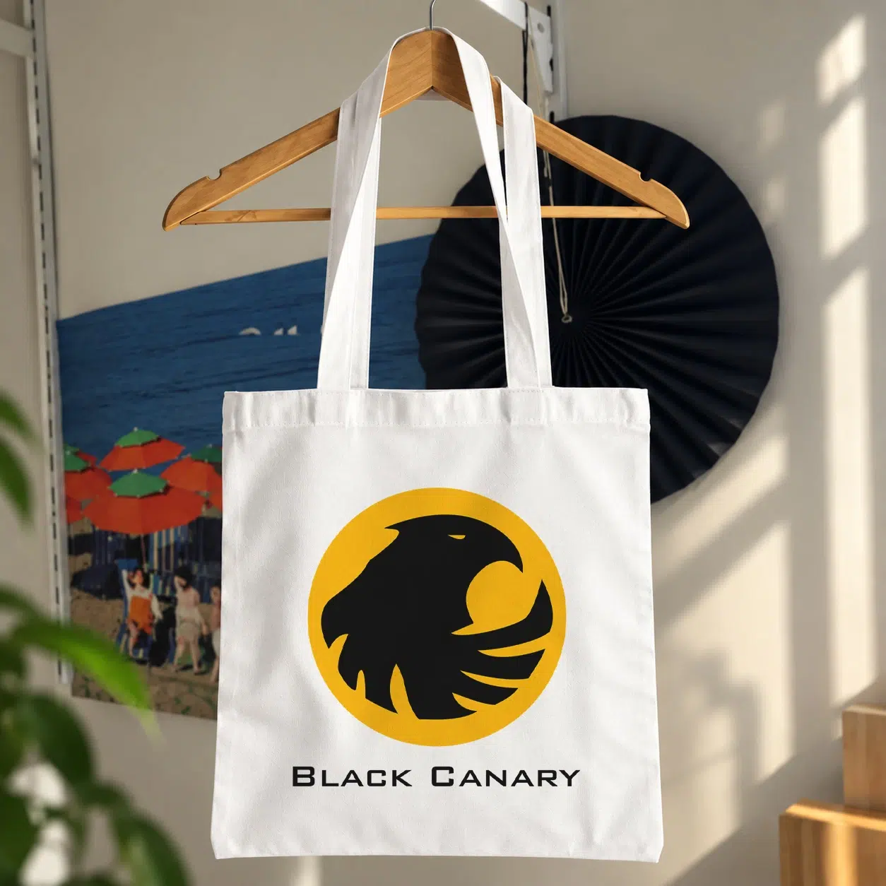 توت بگ دی‌سی طرح لوگوی بلک کنری (Black Canary)