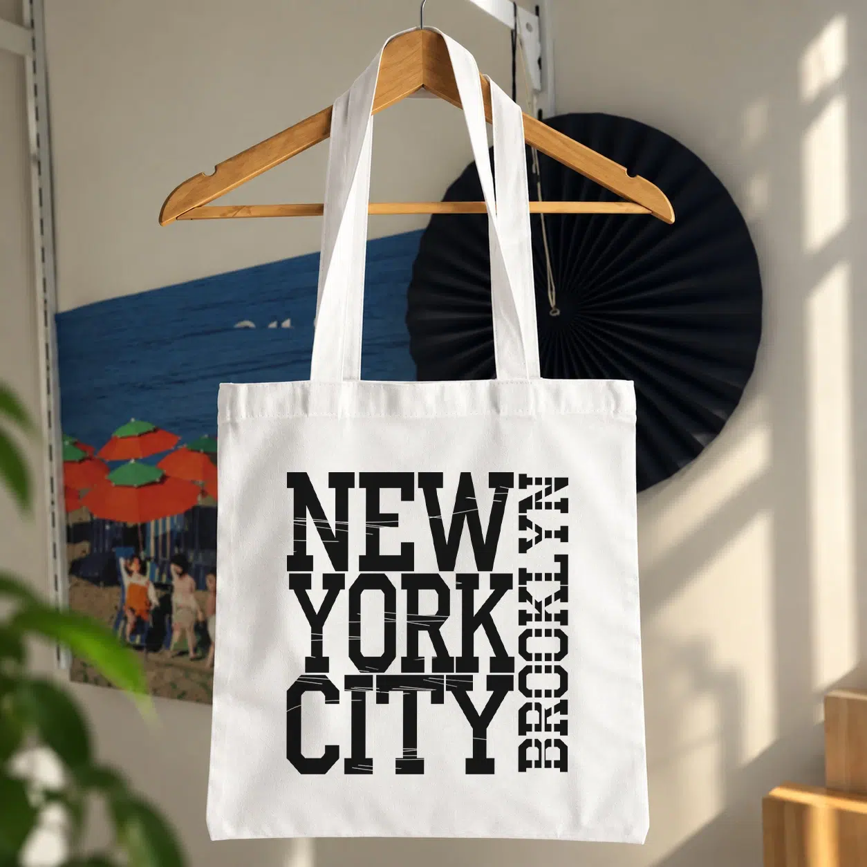 توت بگ طرح تایپوگرافی New York City Brooklyn