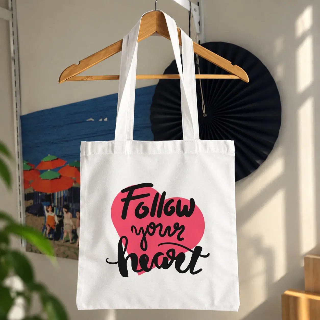 توت بگ طرح قلب Follow Your Heart