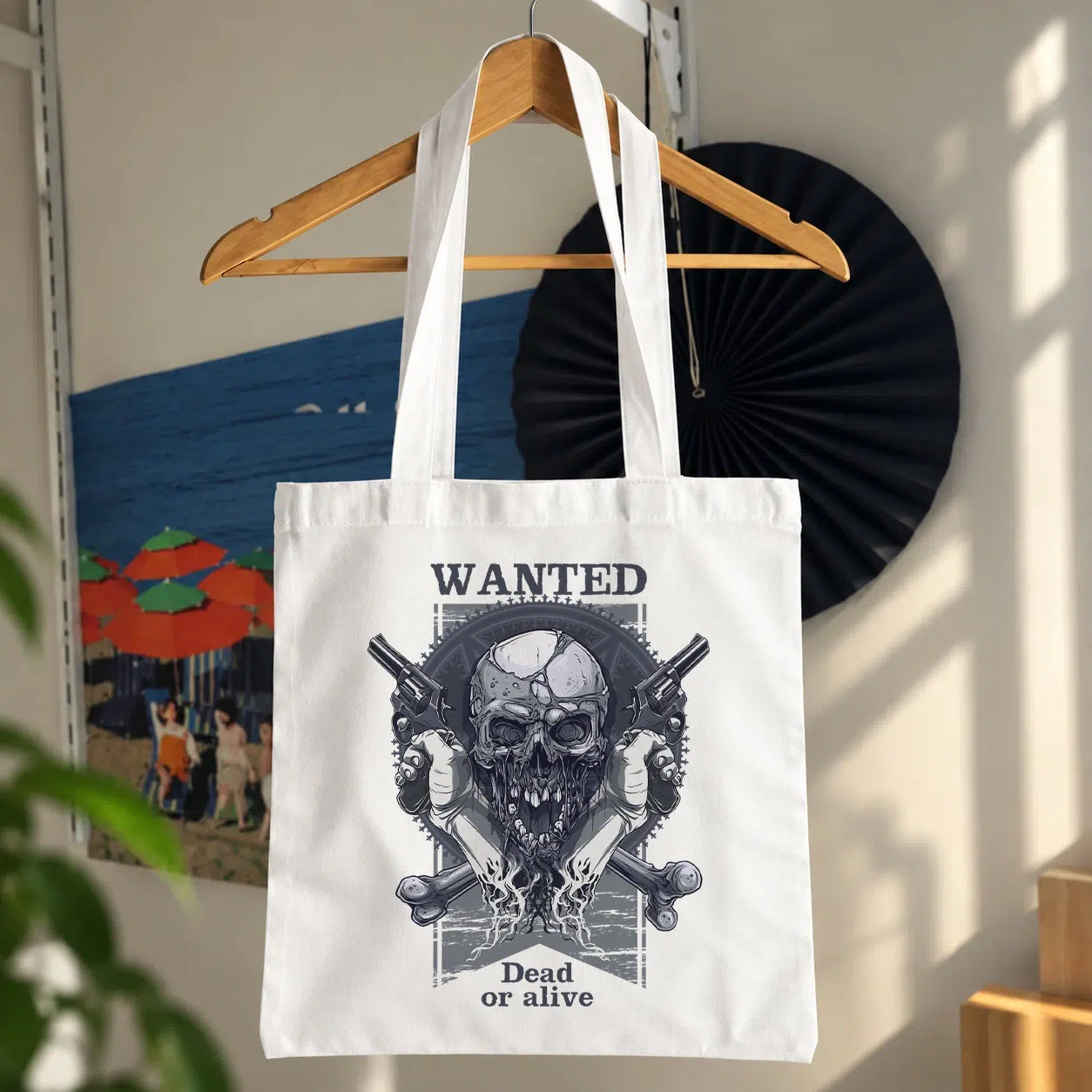 توت بگ جمجمه طرح Wanted Dead or Alive
