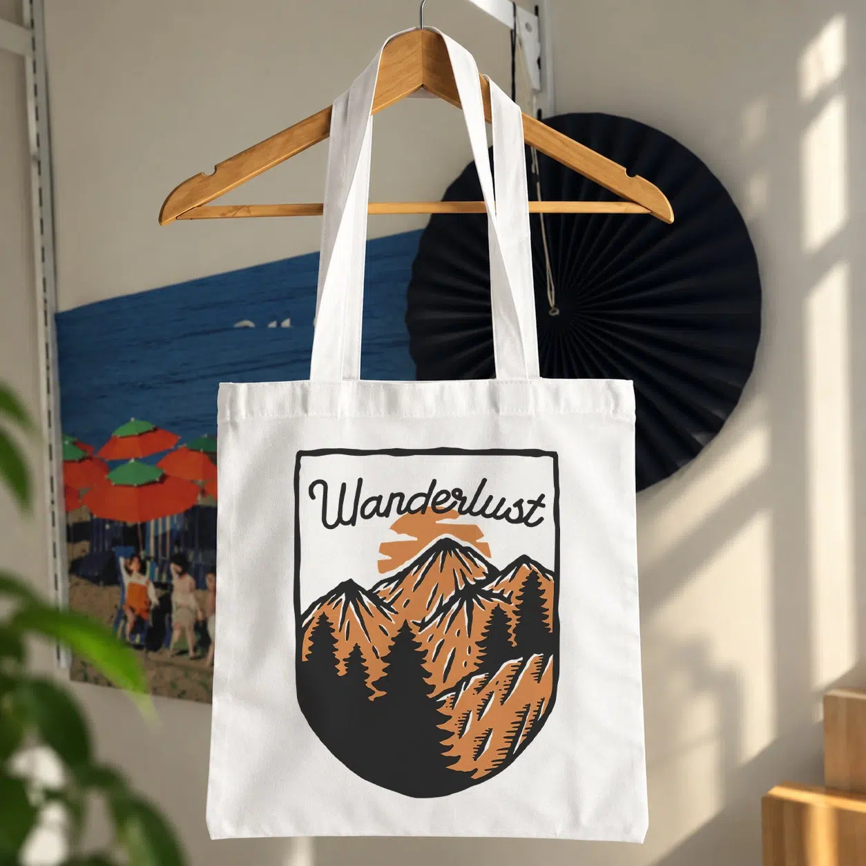 توت بگ کوهستان طرح Wanderlust