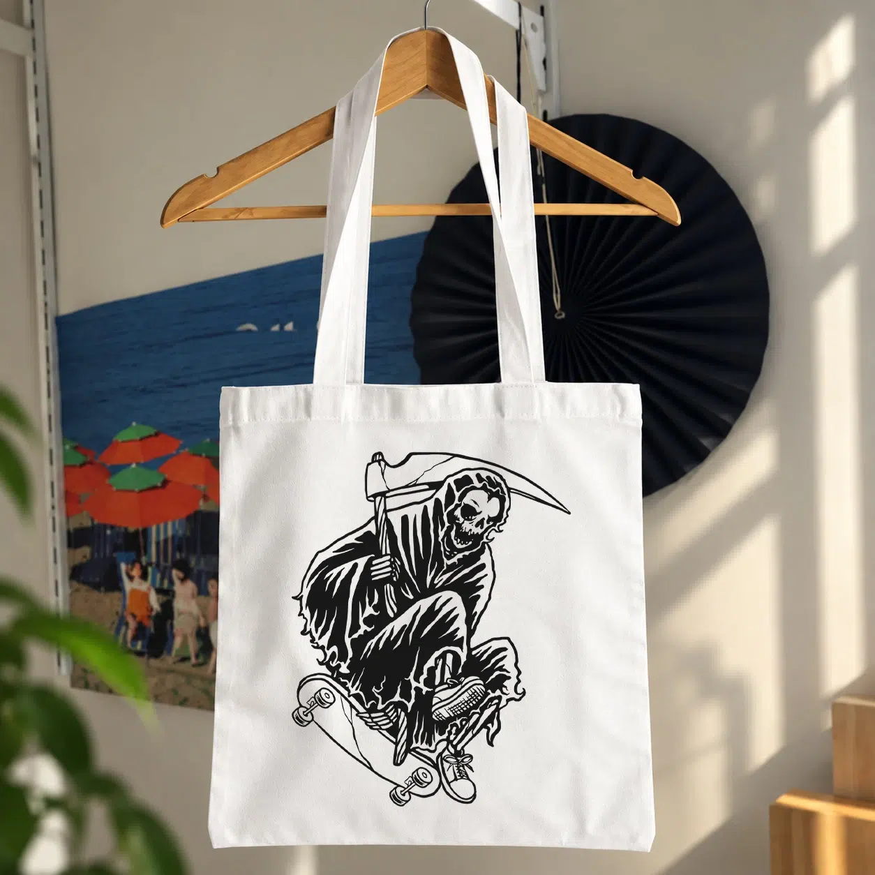 توت بگ اسکیت‌بورد طرح مرگ (Grim Reaper)