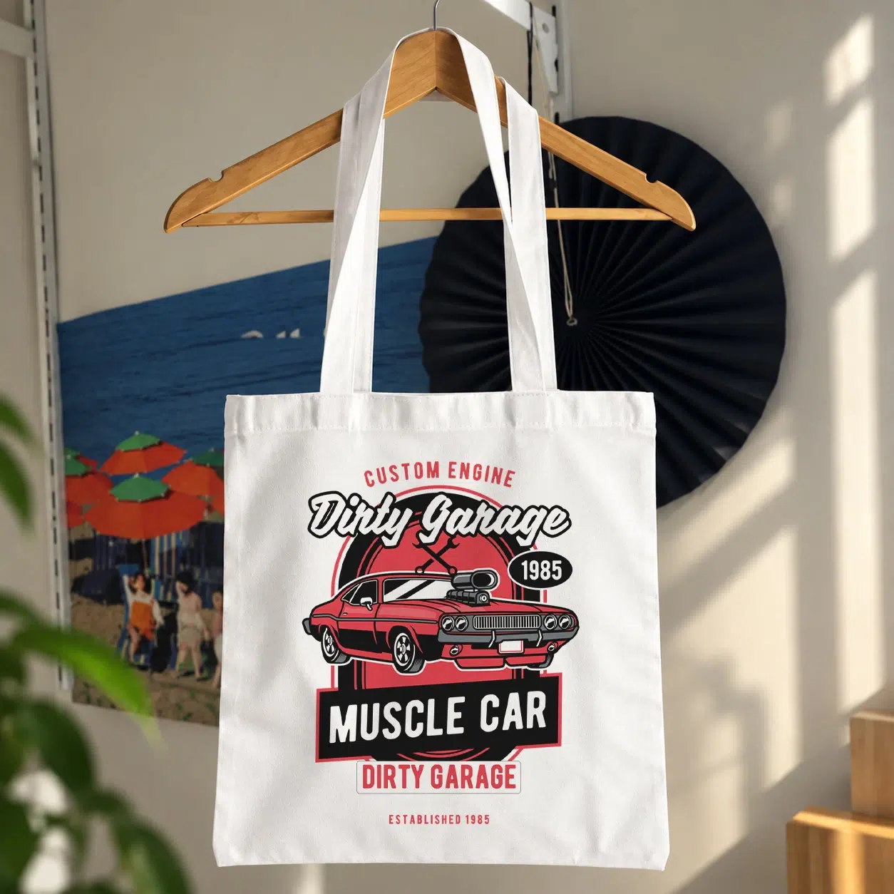 توت بگ خودرو طرح ماسل کار Dirty Garage