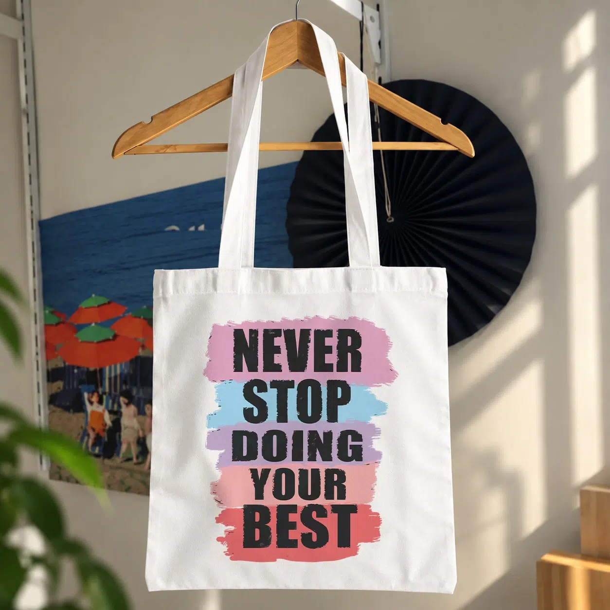 توت بگ طرح انگیزشی Never Stop Doing Your Best