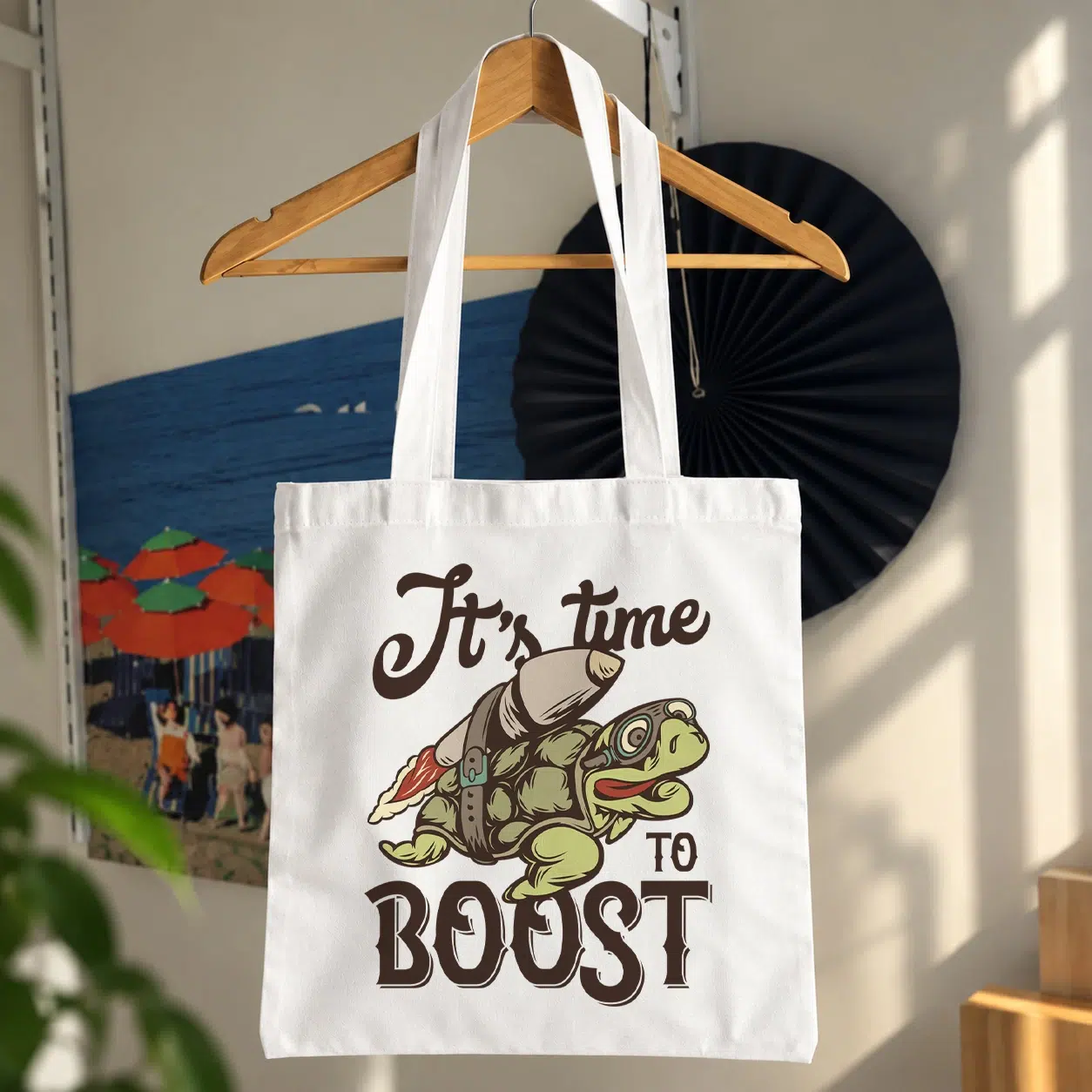 توت بگ طرح لاک‌پشت راکت‌سوار It's Time to Boost