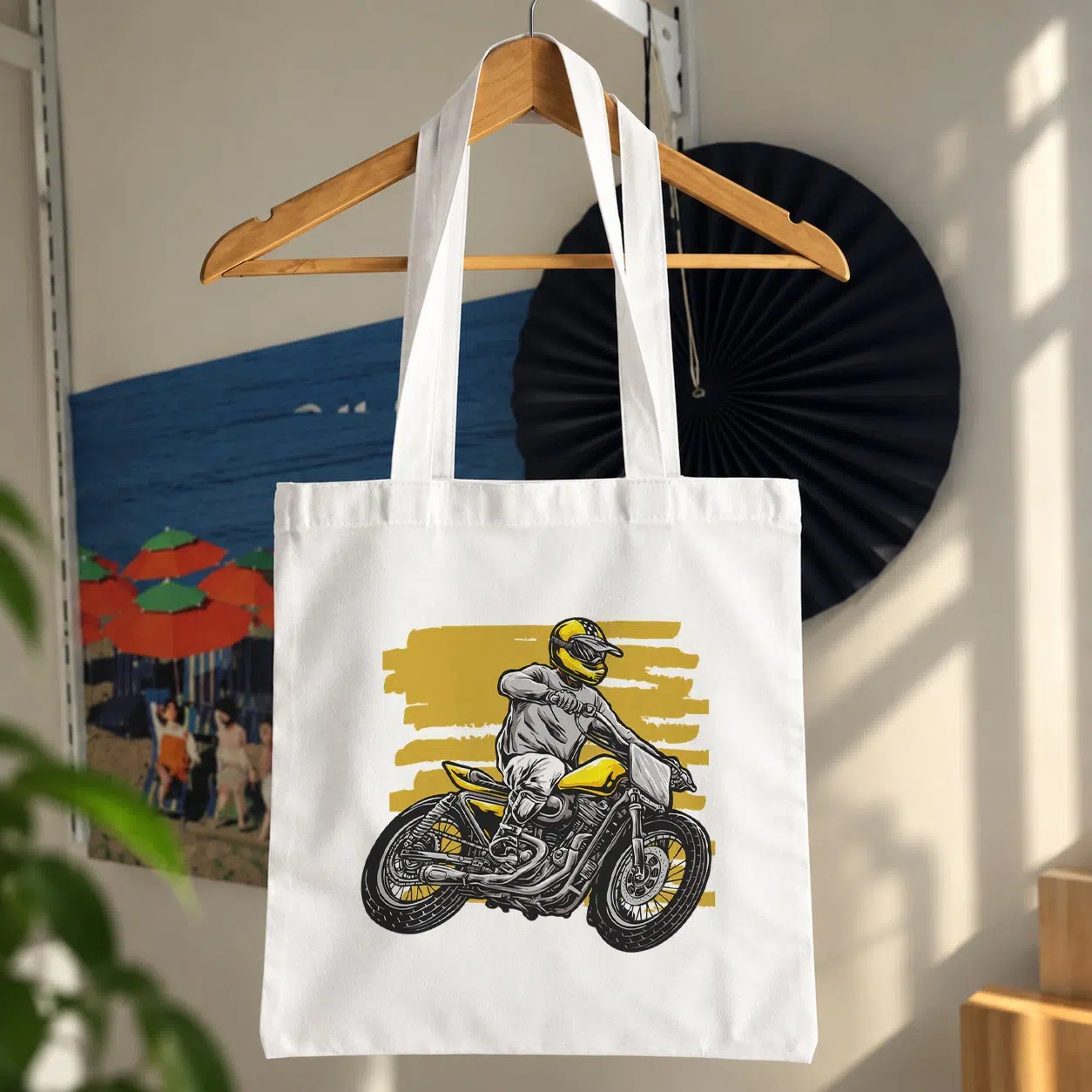 توت بگ موتورسیکلت طرح راکب Cafe Racer