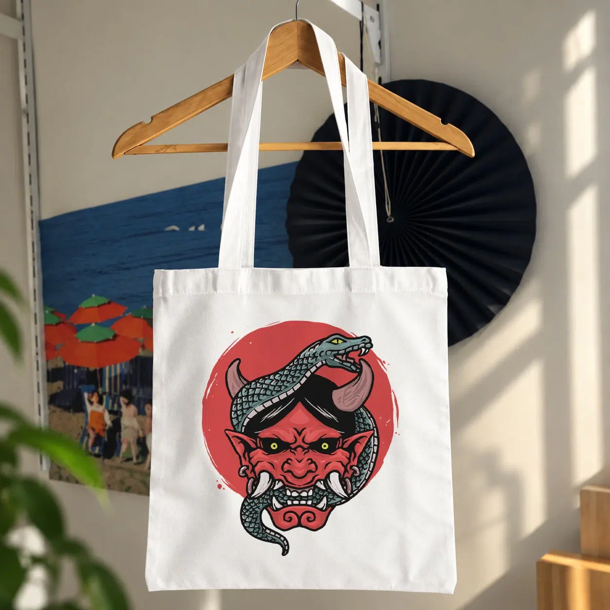 توت بگ مار طرح ماسک اهریمنی (Oni Snake)