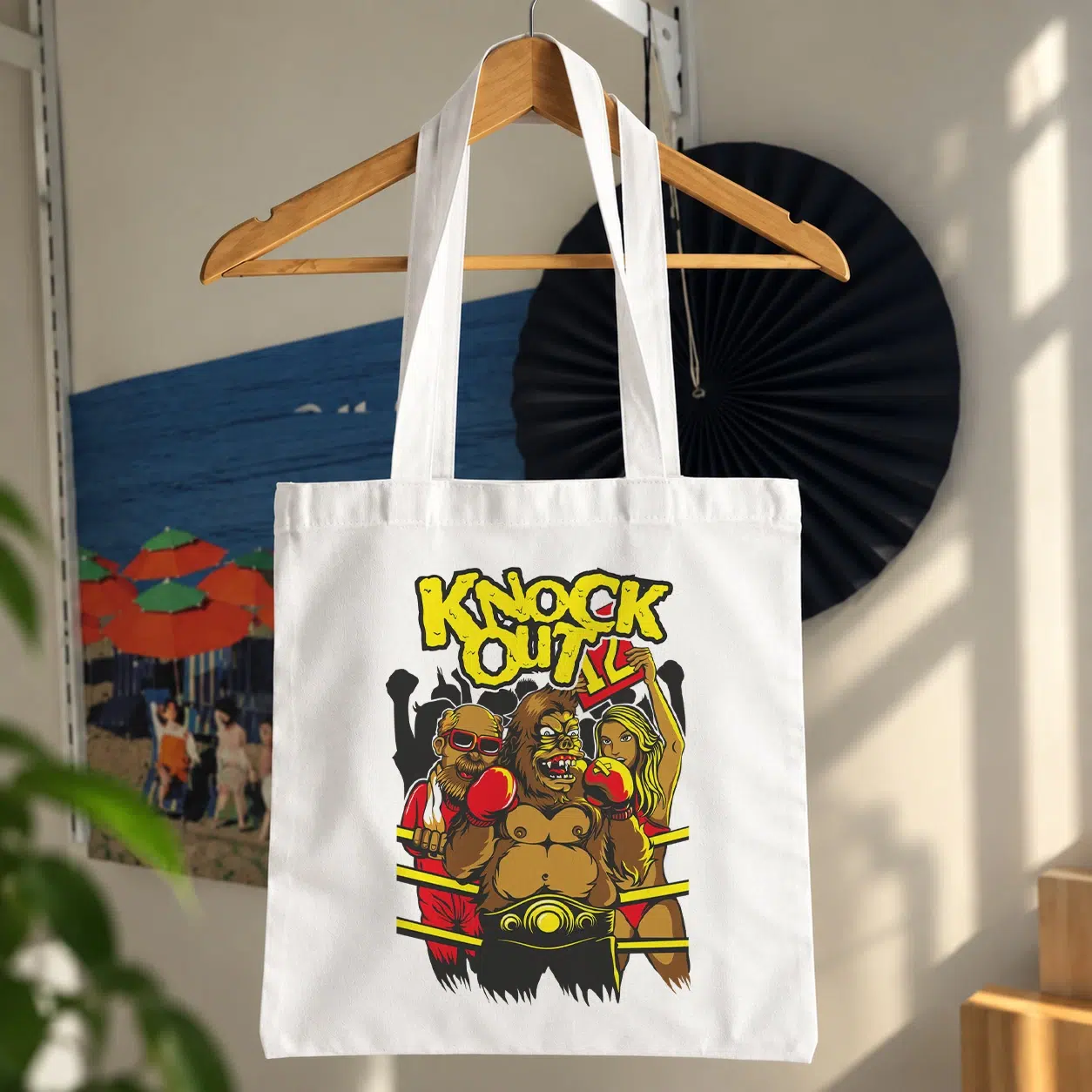 توت بگ میمون طرح بوکس Knock Out