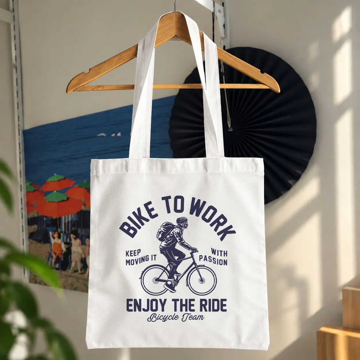 توت بگ دوچرخه طرح Bike to Work