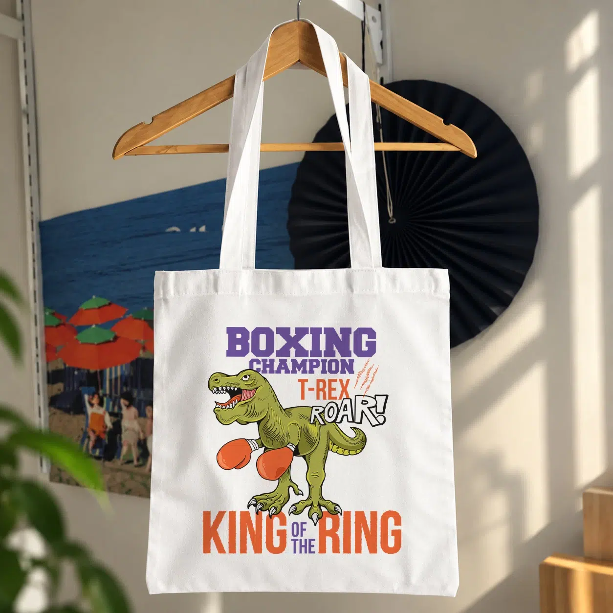 توت بگ دایناسور طرح بوکس King of the Ring