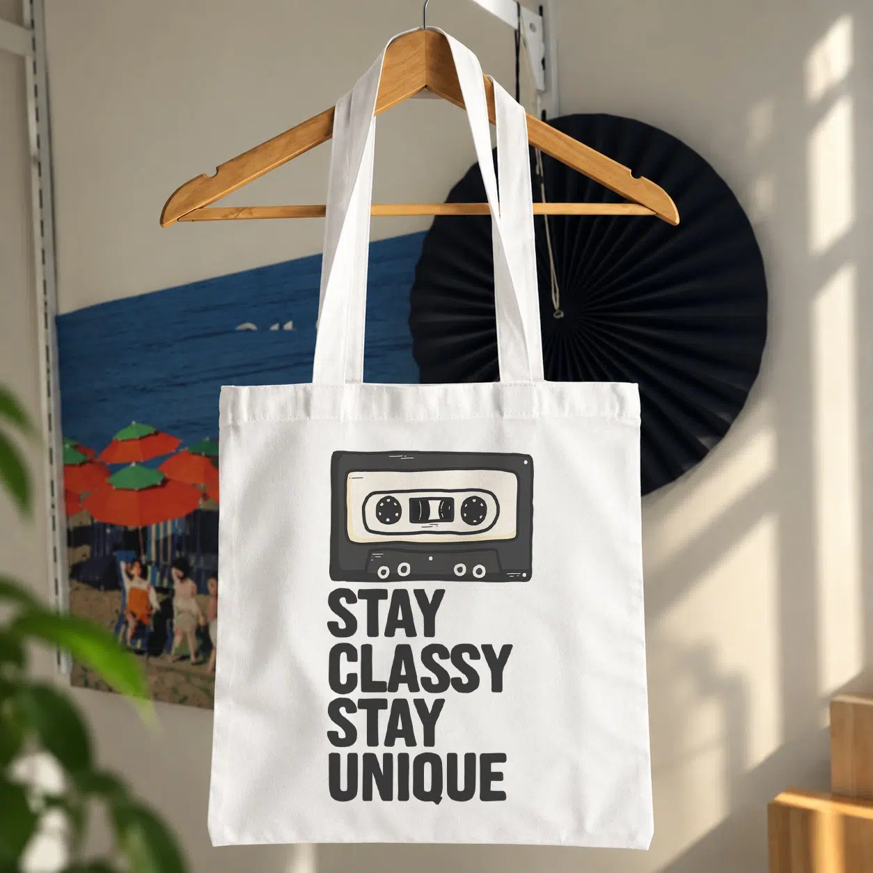 توت بگ نوار کاست طرح Stay Classy Stay Unique