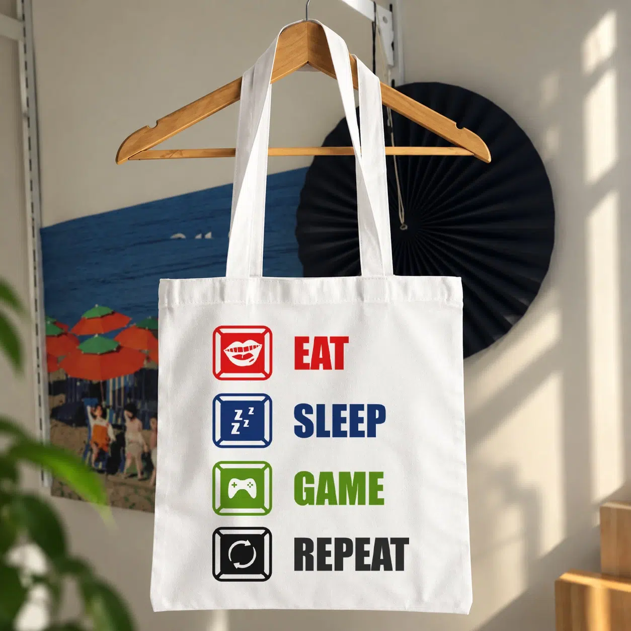 توت بگ طرح Eat Sleep Game Repeat