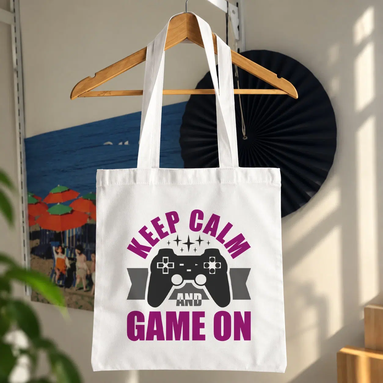 توت بگ طرح Keep Calm and Game On
