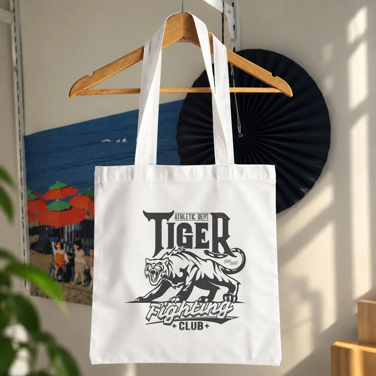 توت بگ طرح ببر Tiger Fighting Club