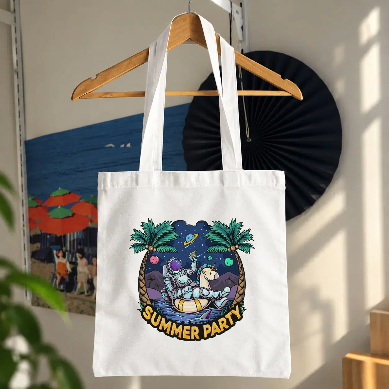 توت بگ فضانورد طرح Summer Party ساحلی