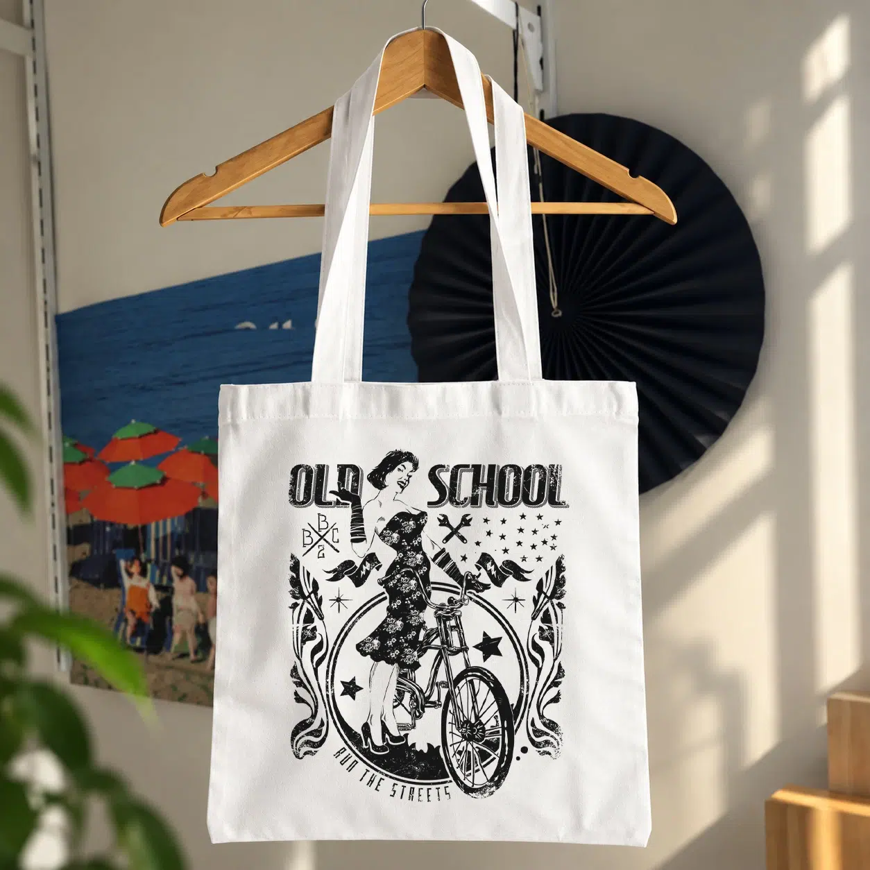 توت بگ موتورسواری وینتیج طرح Old School