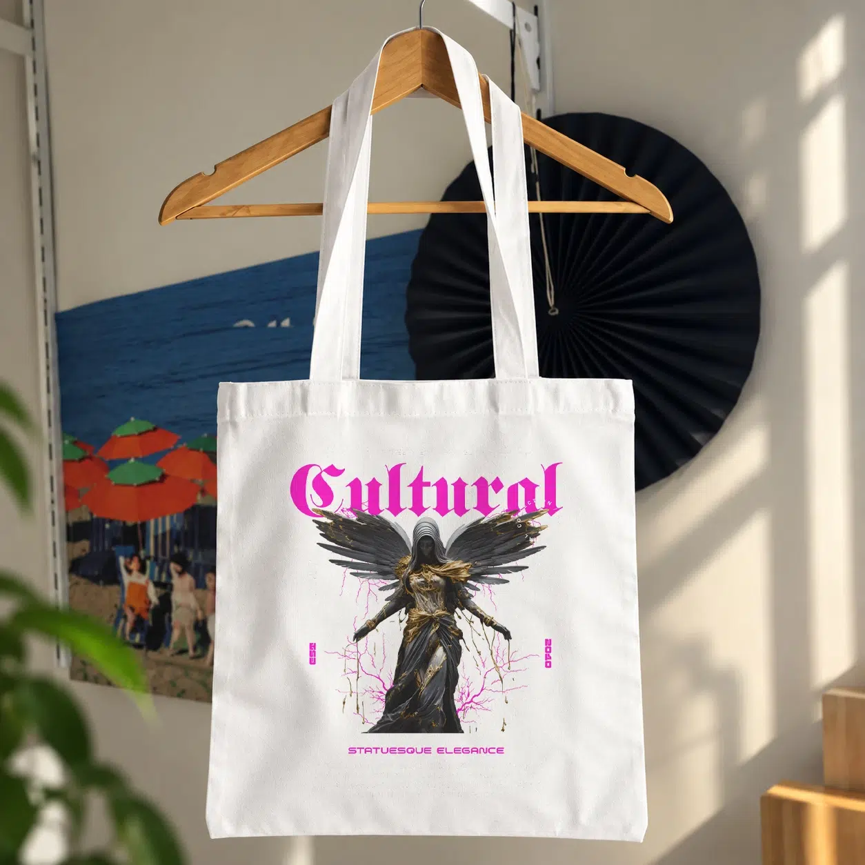 توت بگ فرشته طرح گوتیک Cultural