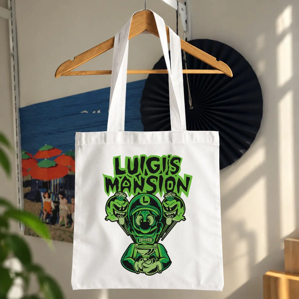 توت بگ سوپر ماریو طرح عمارت لوئیجی (Luigi’s Mansion)