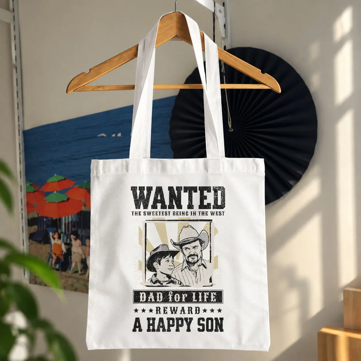 توت بگ پدر و پسر طرح پوستر وسترن Wanted