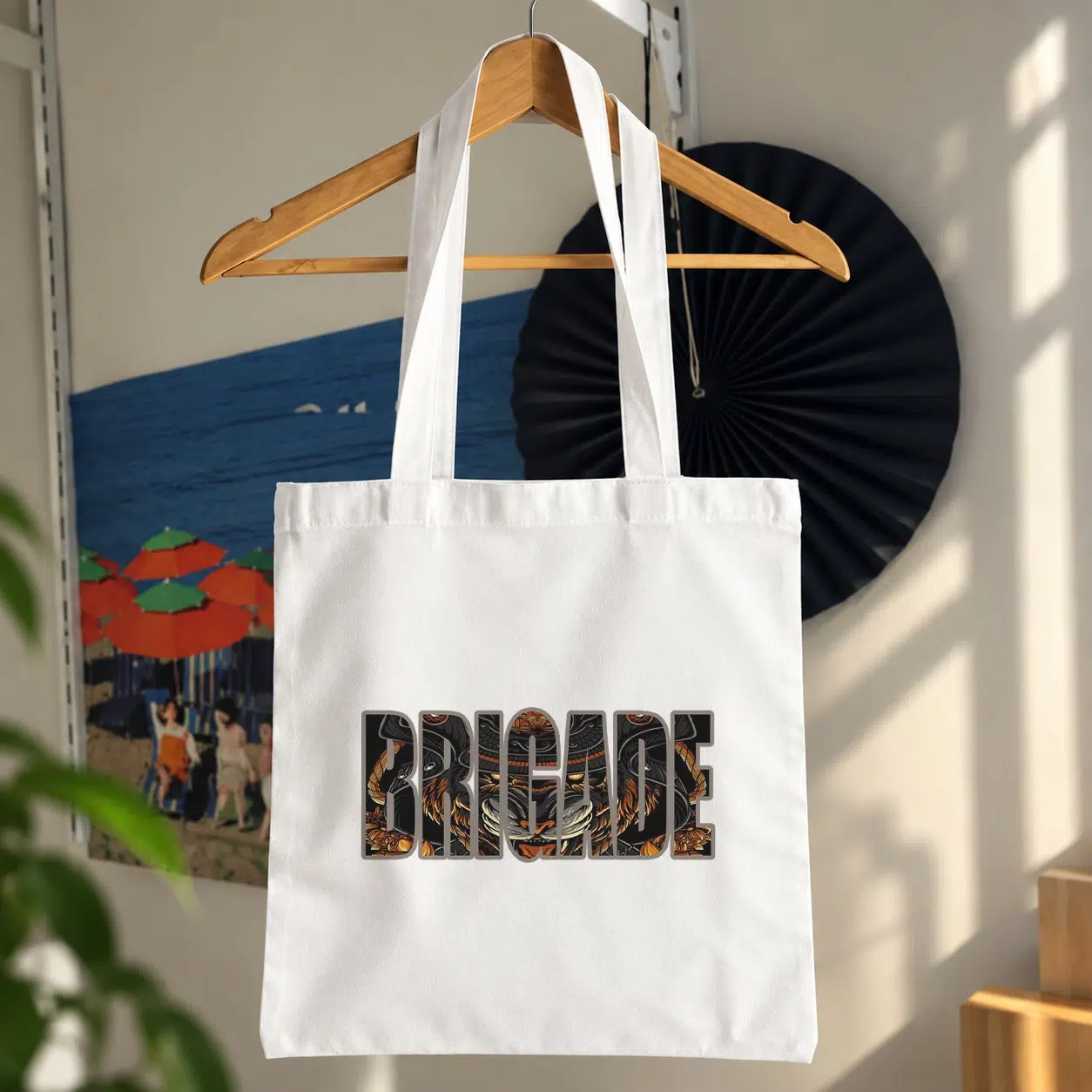 توت بگ تایپوگرافی Brigade طرح استریت‌ویر