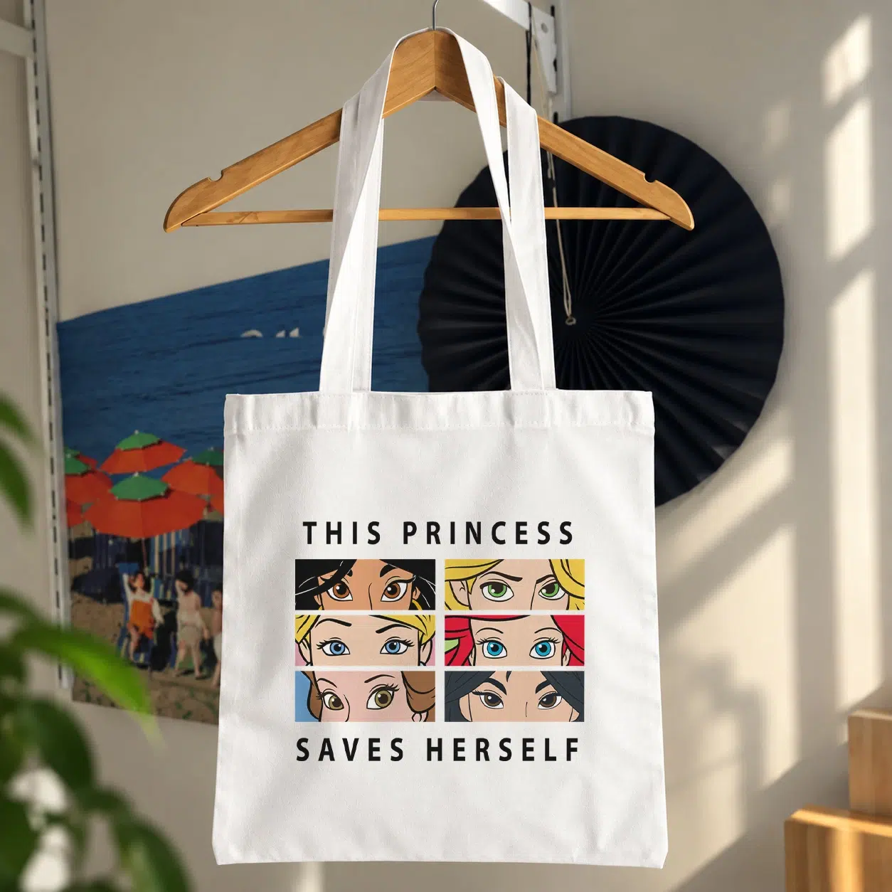 توت بگ طرح دخترانه This Princess Saves Herself کد 17952