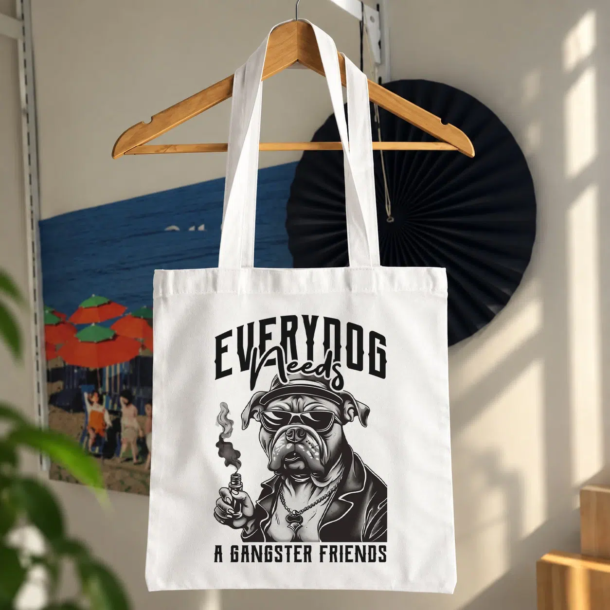 توت بگ سگ طرح Everydog Needs a Gangster Friend