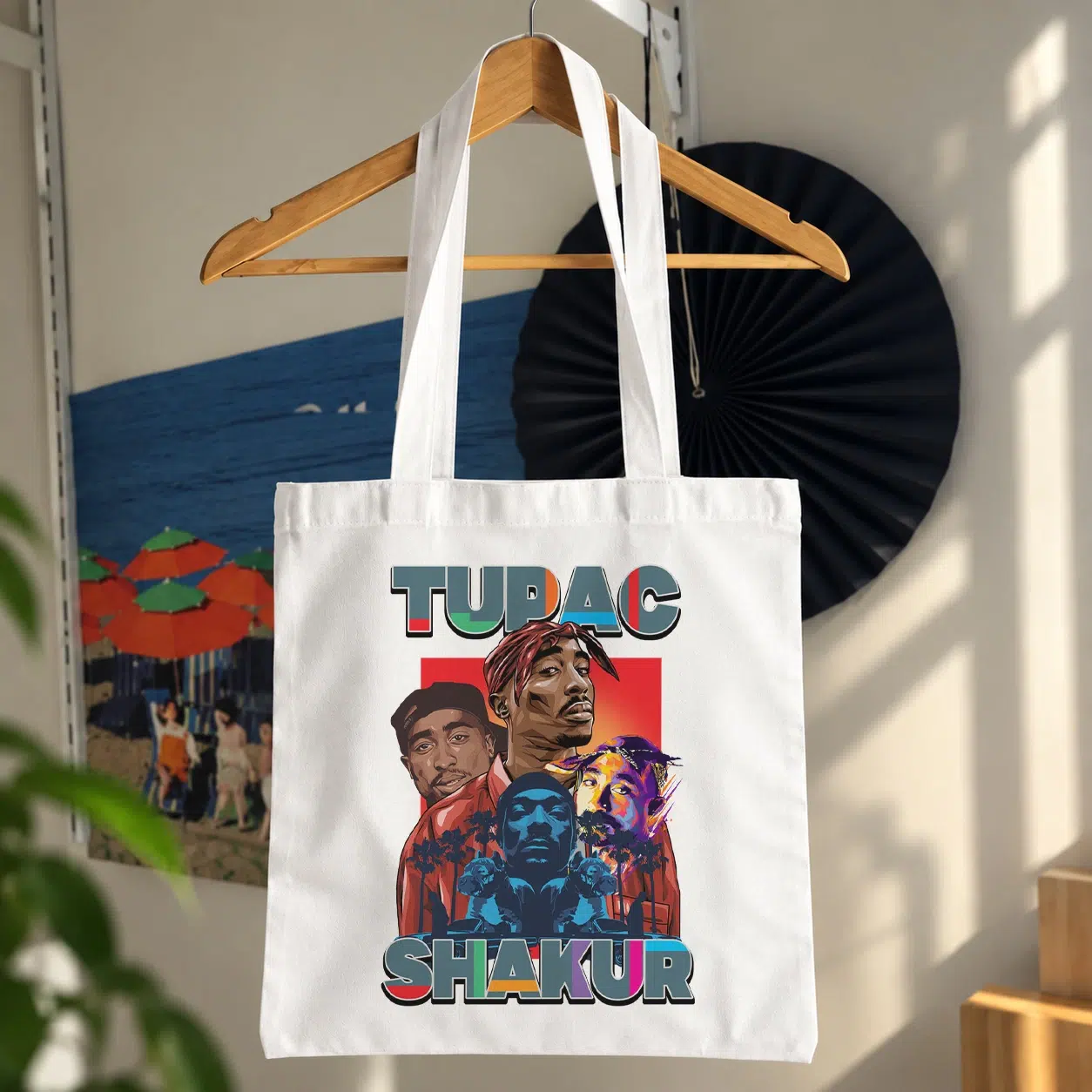 توت بگ طرح پرتره توپاک شکور (Tupac Shakur)