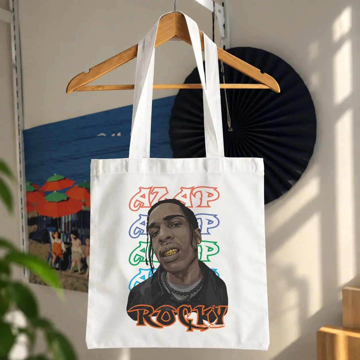 توت بگ طرح پرتره ای‌سپ راکی (ASAP Rocky) کد 18688