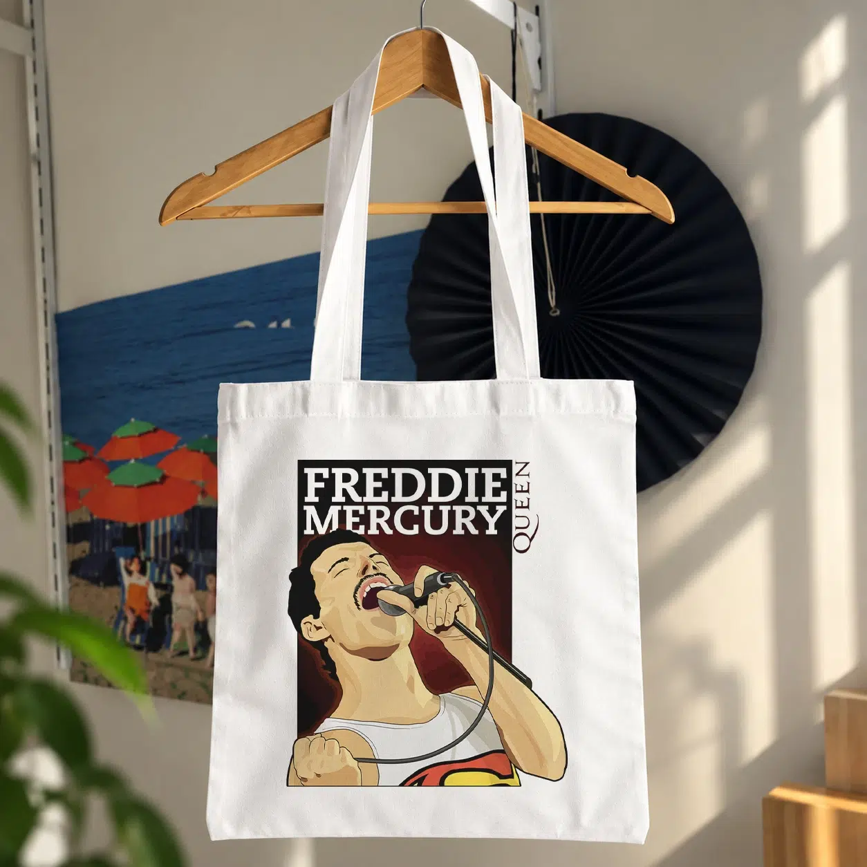 توت بگ فردی مرکوری طرح پرتره (Freddie Mercury)
