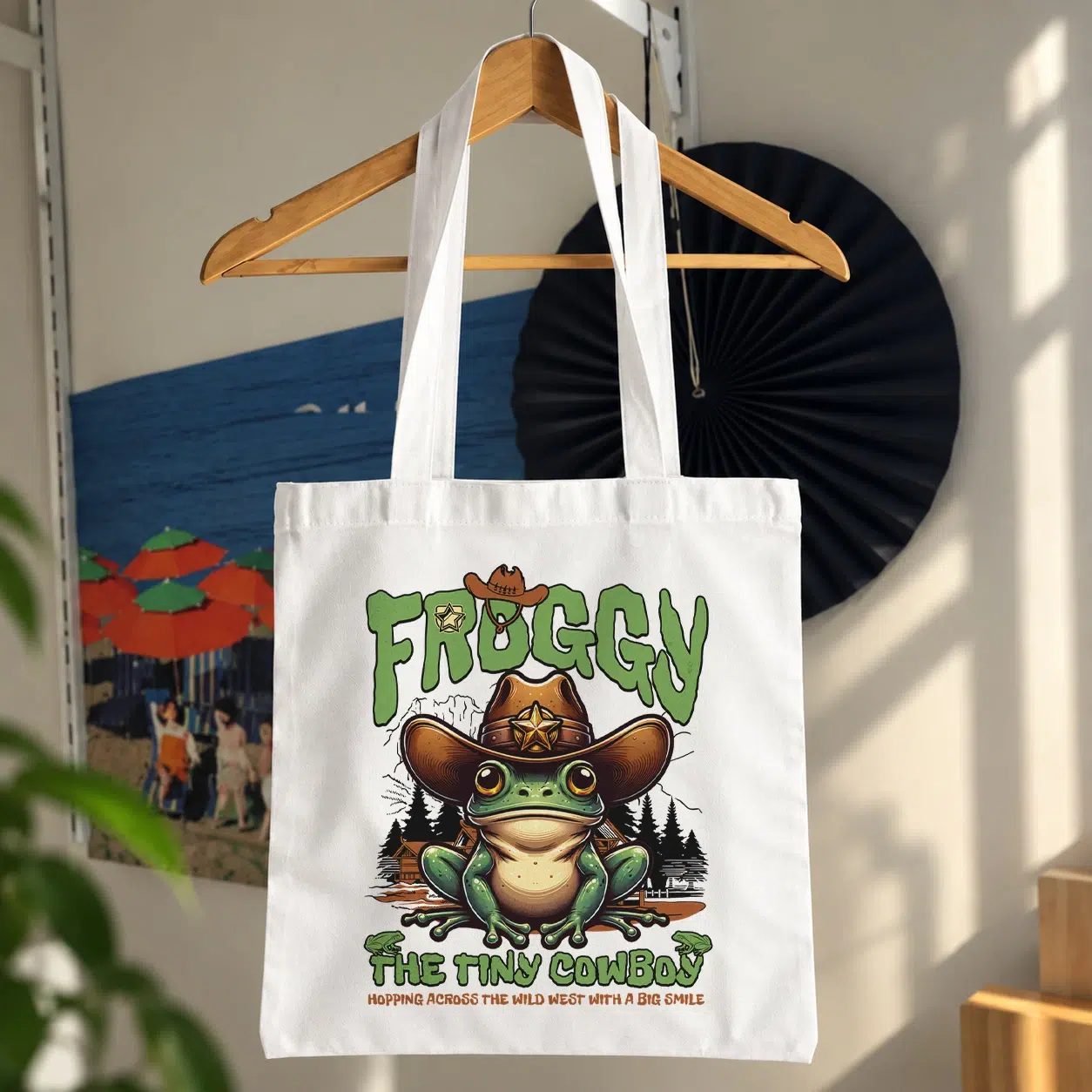 توت بگ قورباغه طرح کابوی (Froggy)