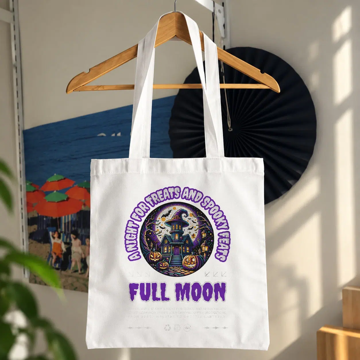 توت بگ هالووین طرح Full Moon