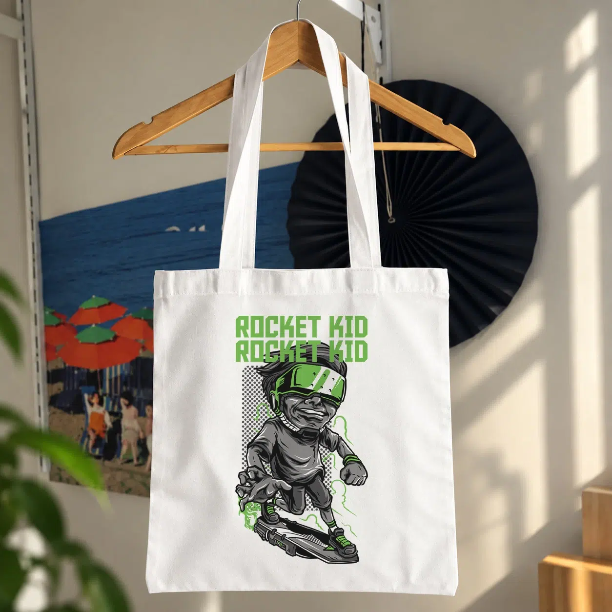 توت بگ اسکیت‌بورد طرح Rocket Kid