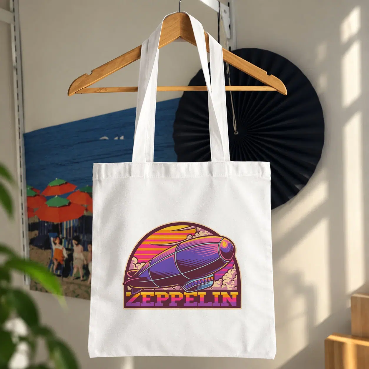 توت بگ کشتی هوایی رترو Zeppelin
