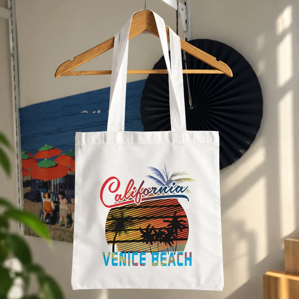 توت بگ طرح غروب کالیفرنیا Venice Beach