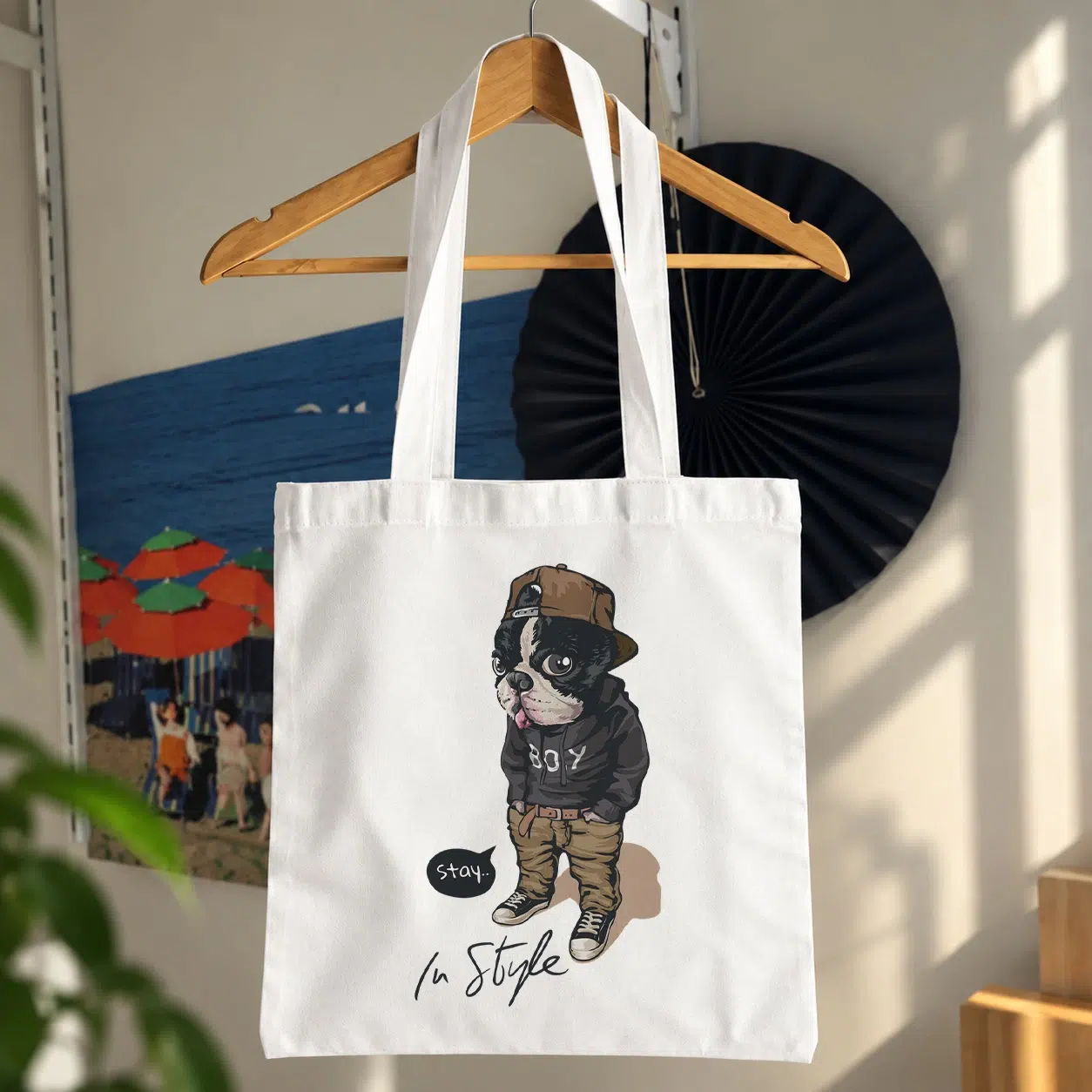 توت بگ سگ بولداگ فرانسوی طرح In Style