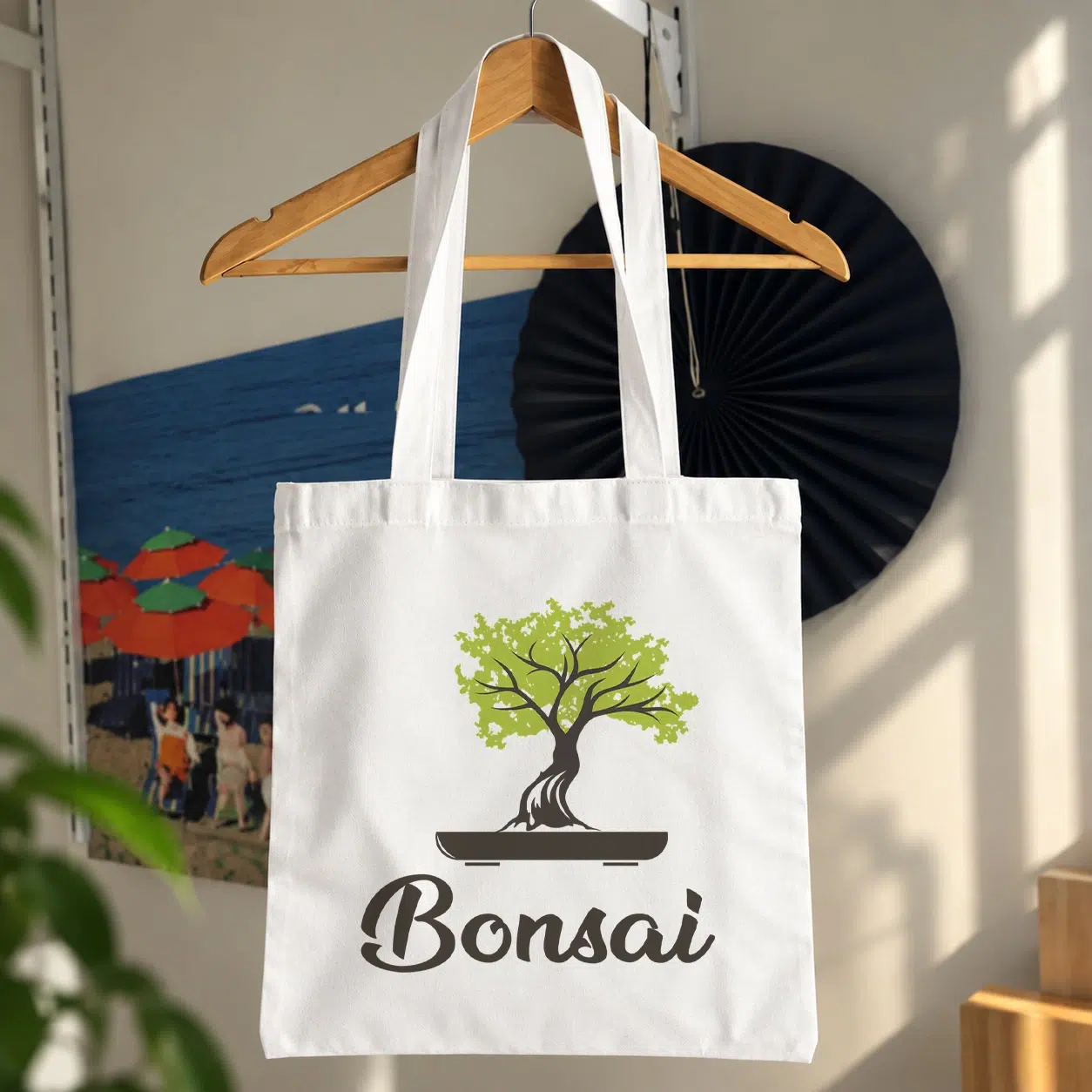 توت بگ طرح بونسای سبز Bonsai کد 19402