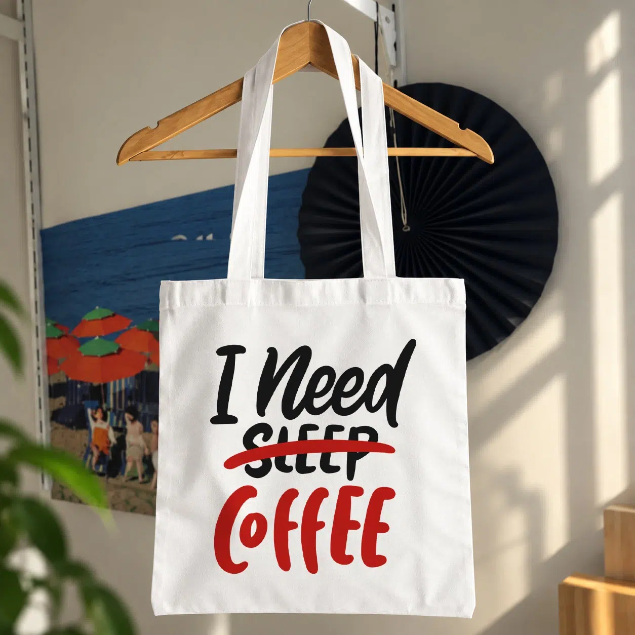 توت بگ نوشته I Need Coffee