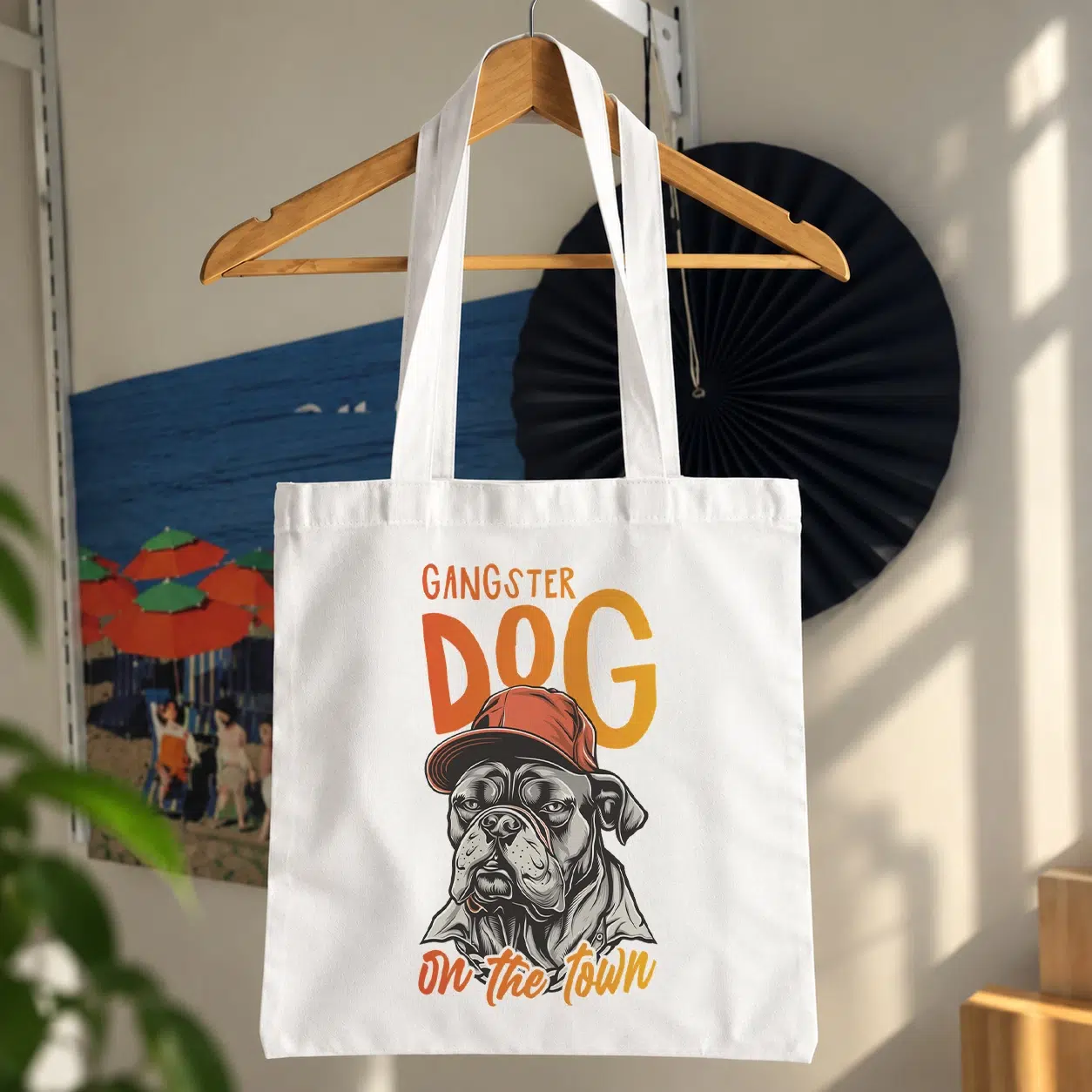توت بگ سگ بولداگ طرح گنگستر (Gangster Dog)