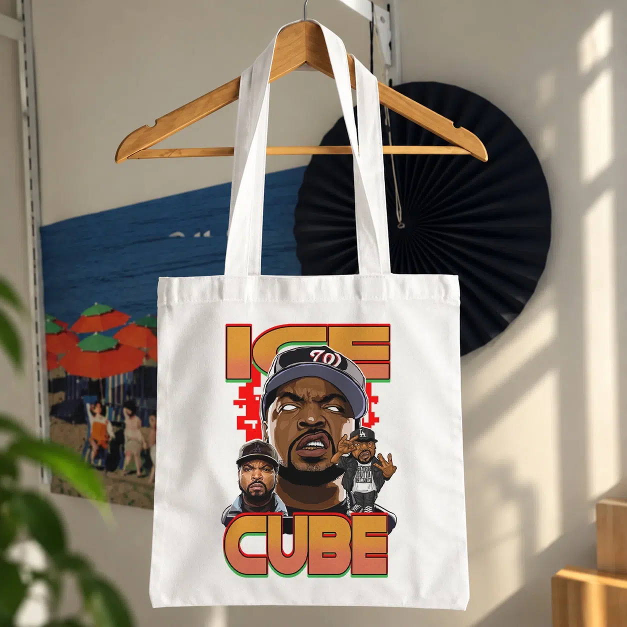 توت بگ رپر طرح پوستر آیس کیوب (Ice Cube)