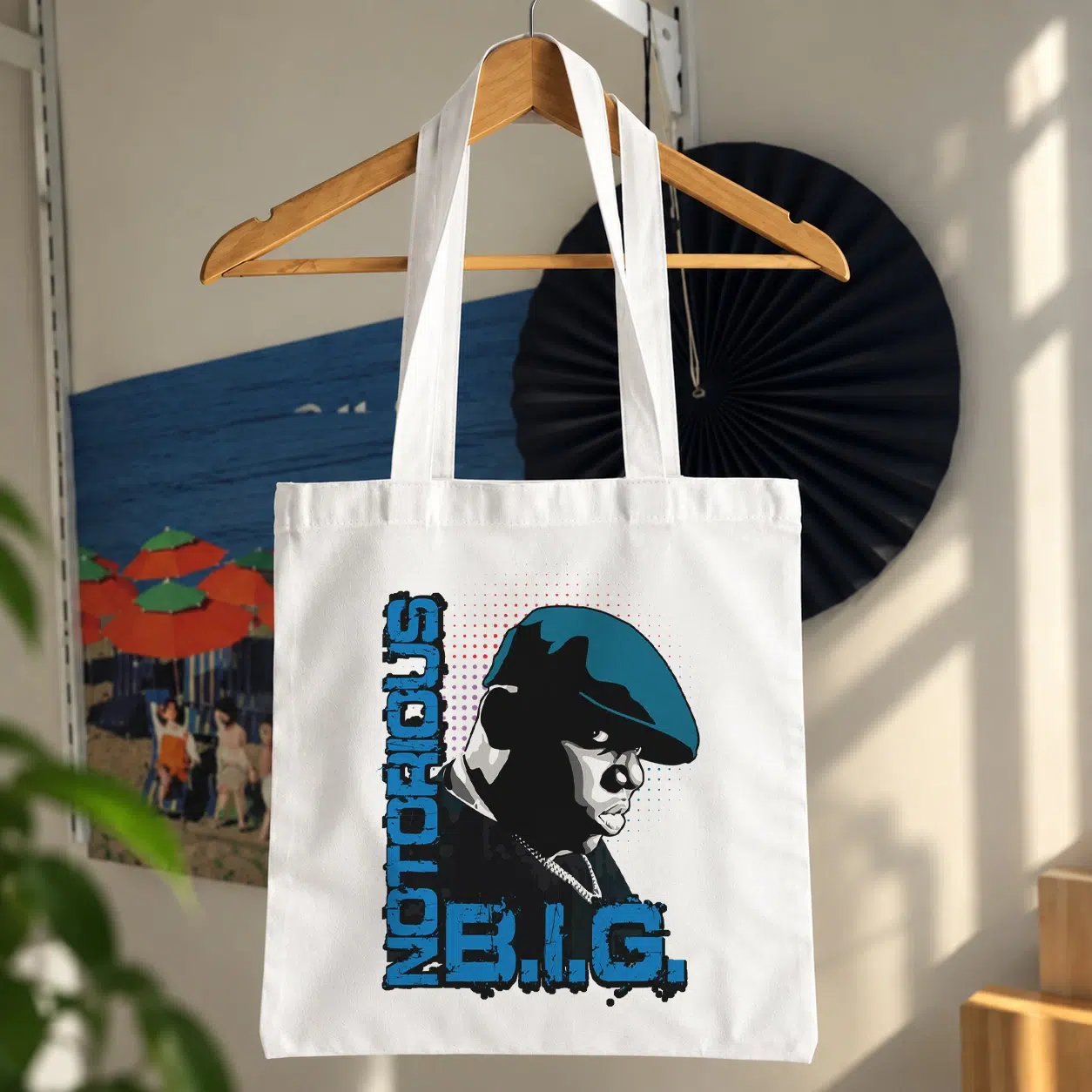 توت بگ رپر طرح تایپوگرافی Notorious B.I.G.