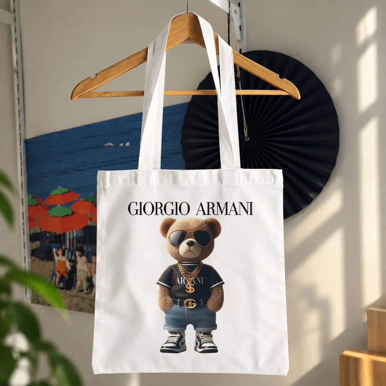 توت بگ خرس طرح پوشاک Giorgio Armani