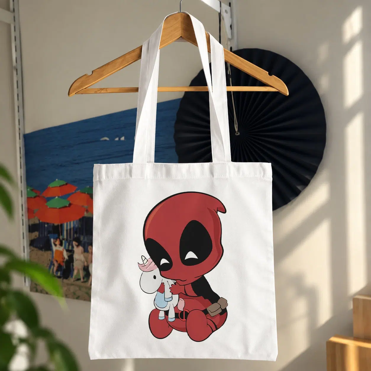 توت بگ ددپول طرح اسب تک‌شاخ (Deadpool)