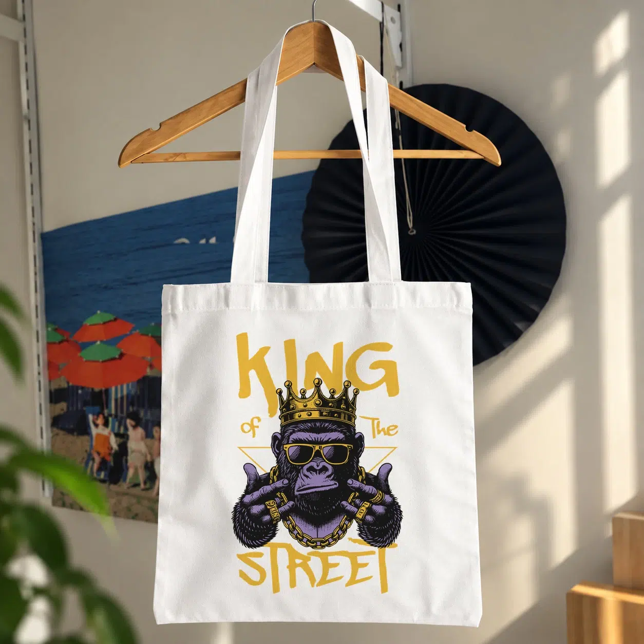 توت بگ گوریل طرح تاج King Of The Street