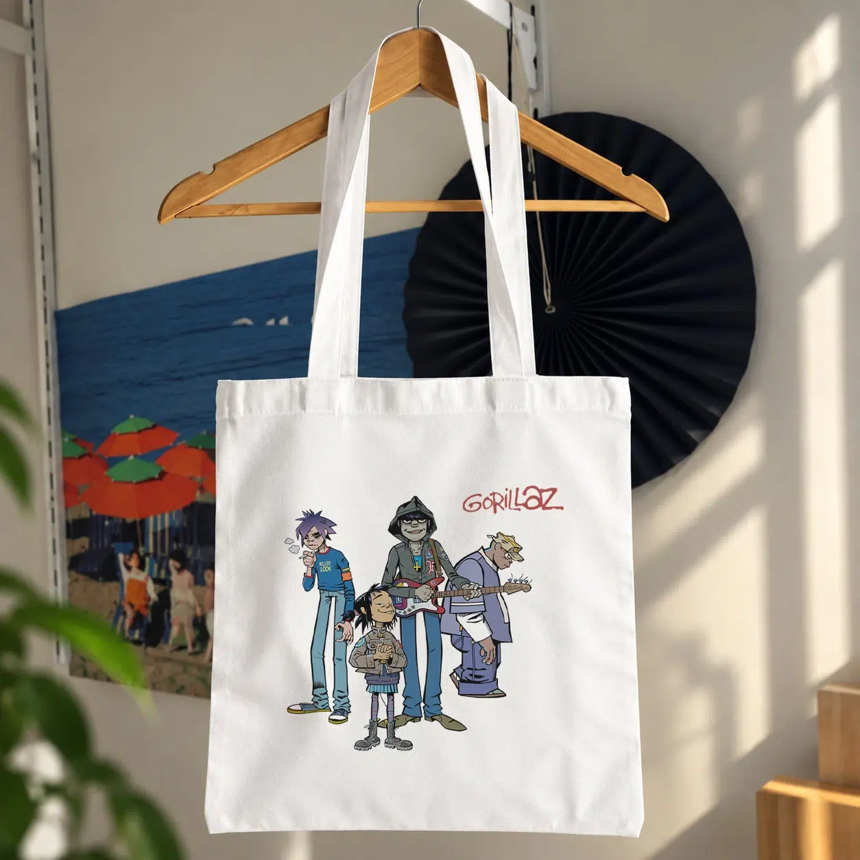 توت بگ طرح کارتونی گروه Gorillaz