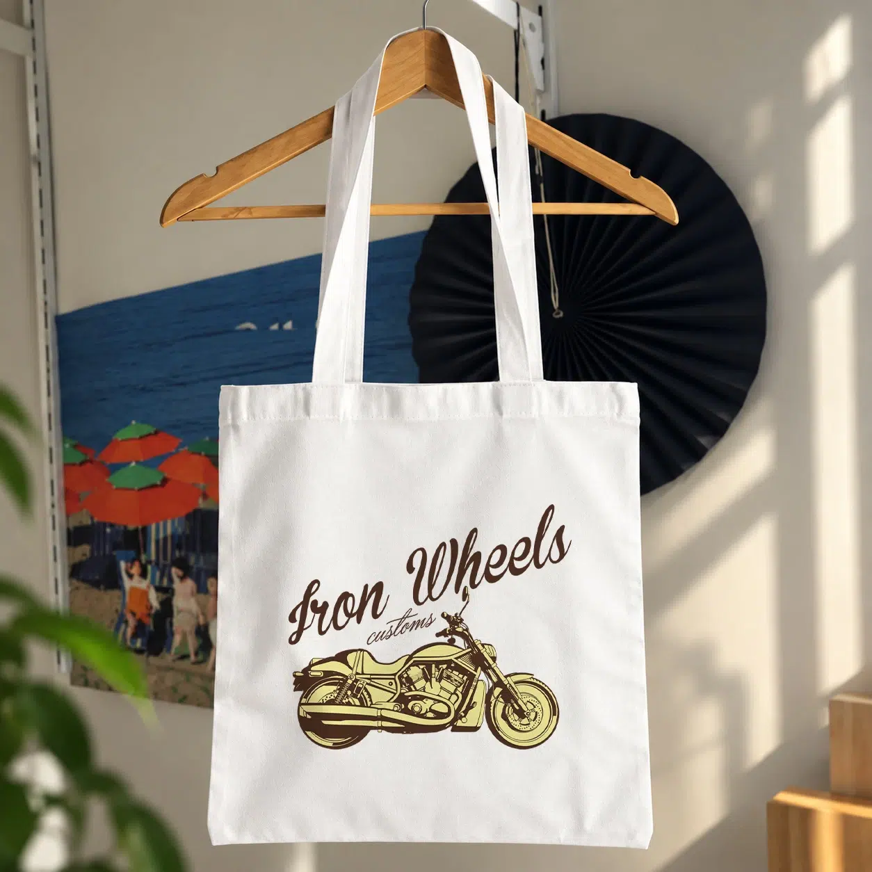 توت بگ موتورسیکلت طرح Iron Wheels Customs